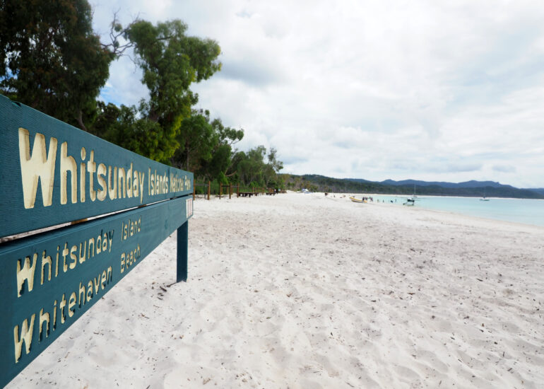 Whitehaven Beach im Whitsunday-Islands-Nationalpark