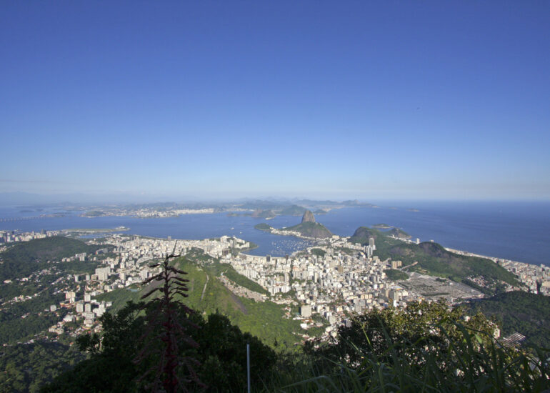 Blick auf Rio de Janeiro