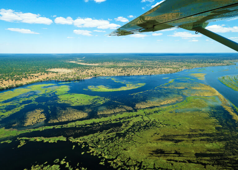 Fly In im Okavango-Delta