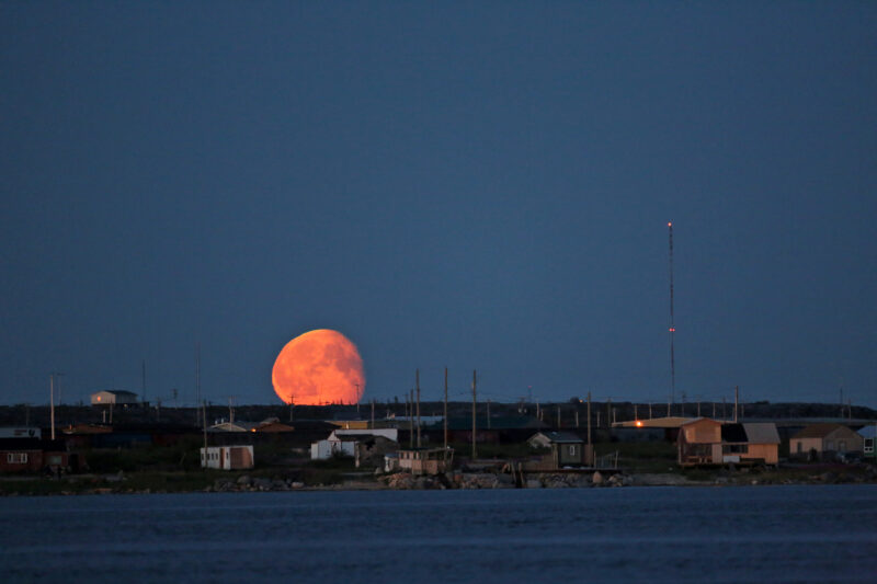 Nacht über Churchill