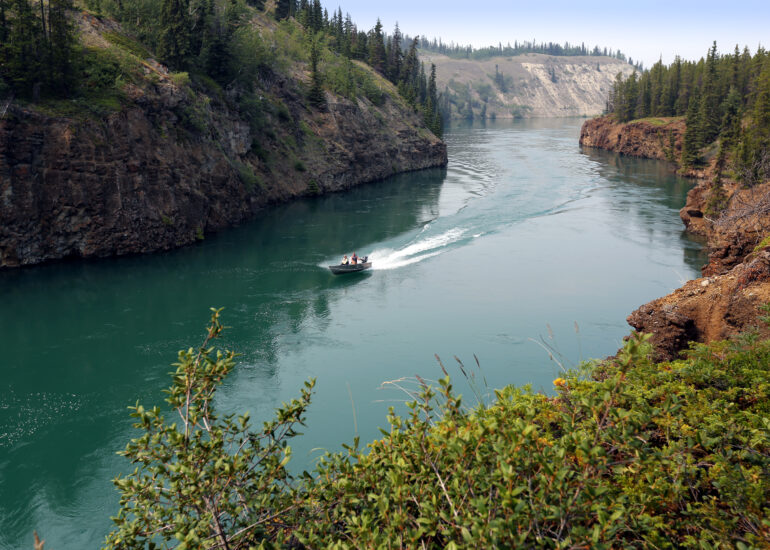 Bootsfahrt auf dem Firth River