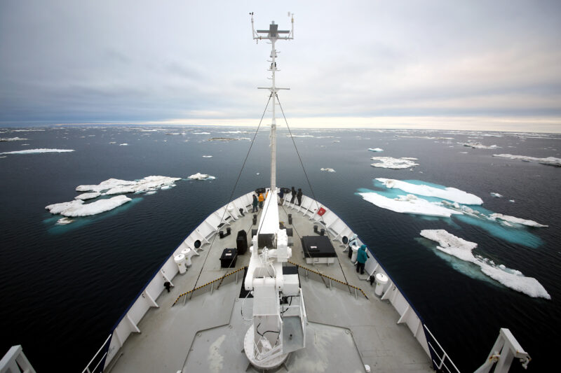 Unterwegs im Meereis