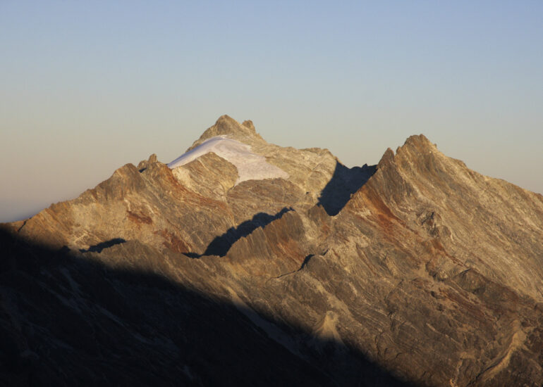 Pico Humboldt im Abendlicht