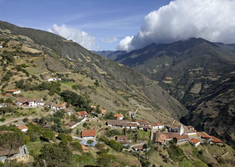 Los Nevados von oben