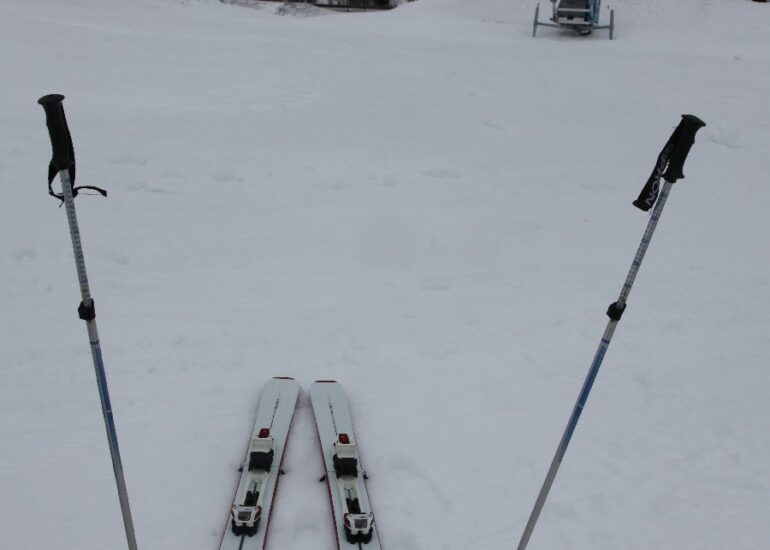 Skiabfahrt