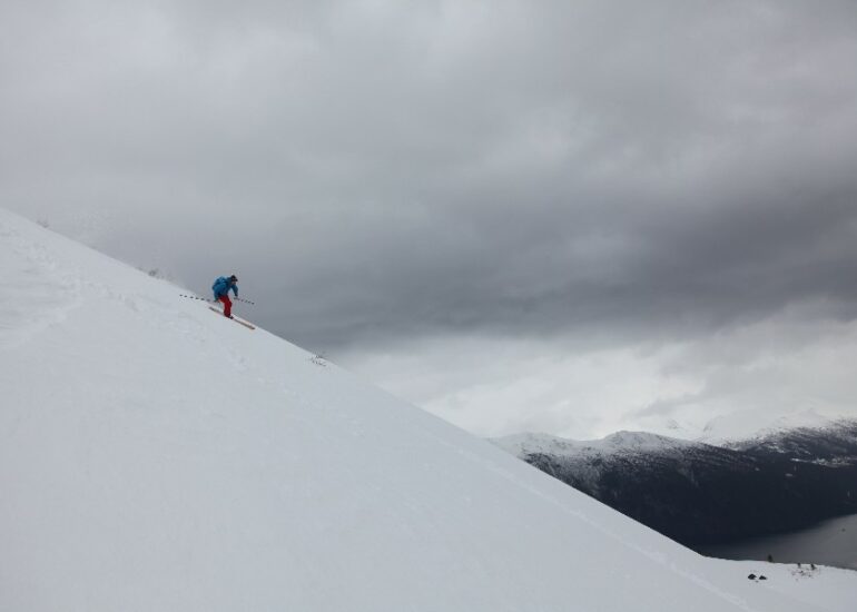 Skiabfahrt