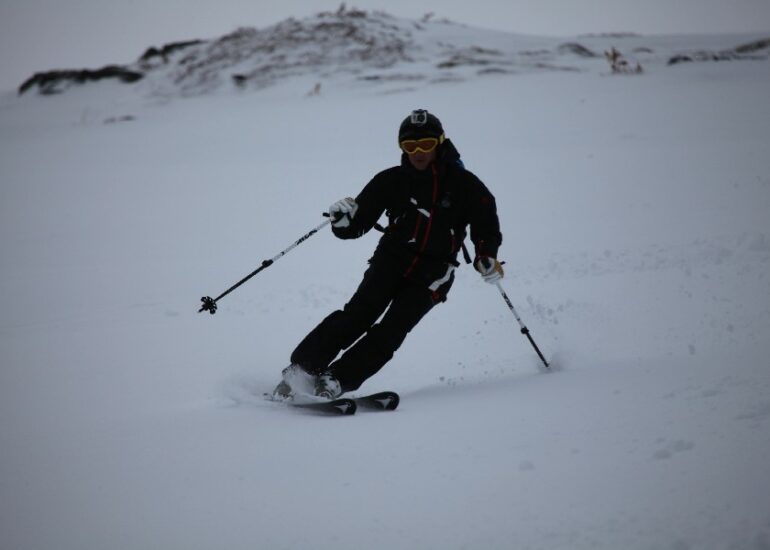 Skiabfahrt