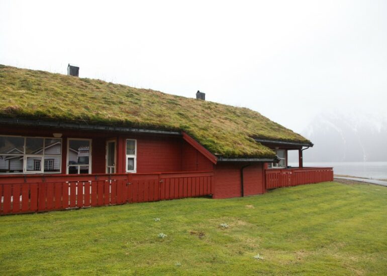 Norwegische Hütte