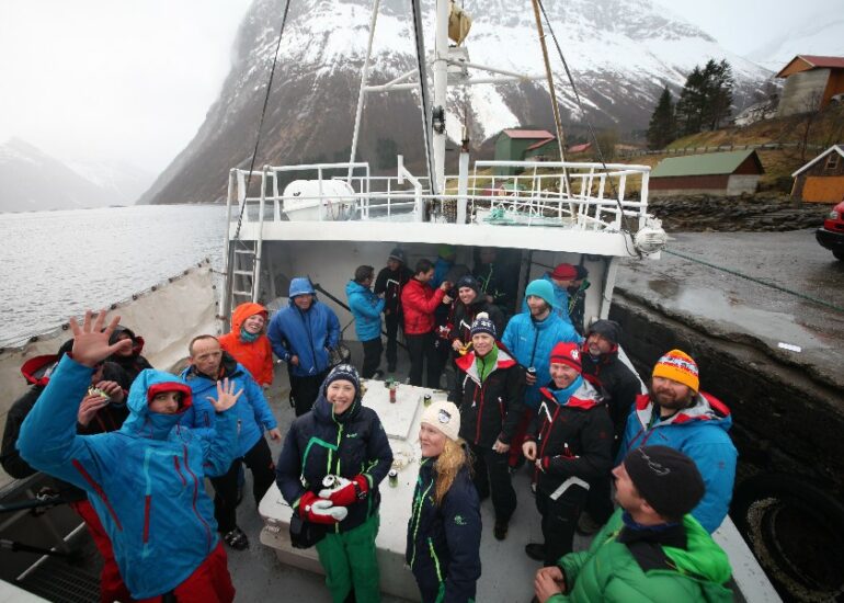 Auf dem Schiff